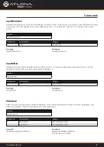 Preview for 15 page of Panduit ATLONA AT-UHD-CLSO-601 Application Programming Interface