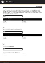 Preview for 17 page of Panduit ATLONA AT-UHD-CLSO-601 Application Programming Interface