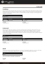 Preview for 23 page of Panduit ATLONA AT-UHD-CLSO-601 Application Programming Interface