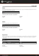 Preview for 24 page of Panduit ATLONA AT-UHD-CLSO-601 Application Programming Interface