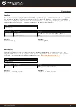 Preview for 27 page of Panduit ATLONA AT-UHD-CLSO-601 Application Programming Interface