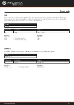 Preview for 32 page of Panduit ATLONA AT-UHD-CLSO-601 Application Programming Interface