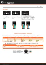 Preview for 11 page of Panduit ATLONA AT-UHD-CLSO-601 Manual