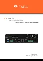 Panduit Atlona Omega AT-OME-SR21 Manual preview