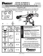 Предварительный просмотр 1 страницы Panduit GTS Operating Instructions