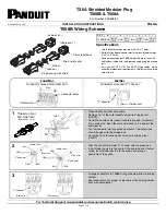 Panduit T568B Installation Instructions preview