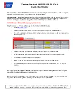 Pantech Verizon UML290 Quick Start Manual preview
