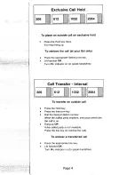 Preview for 6 page of Panther Panther II 1032 Quick Reference Manual