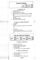 Preview for 7 page of Panther Panther II 1032 Quick Reference Manual