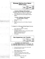 Preview for 24 page of Panther Panther II 1032 Quick Reference Manual