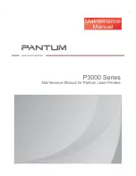 Pantum P3000 Series Maintenance Manual preview