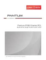 Preview for 1 page of Pantum P3500 Series User Manual