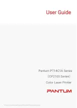 Pantum PT14C1A Series User Manual preview