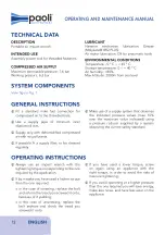 Preview for 12 page of Paoli Avvitatori DP 34 Operating And Maintenance Manual