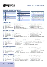 Preview for 66 page of Paoli DP 217 ATEX Operating And Maintenance Manual