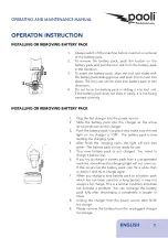 Preview for 11 page of Paoli TOOLKIT Operating And Maintenance Manual