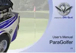 ParaBaseTec ParaGolfer User Manual preview