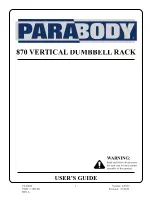 Предварительный просмотр 1 страницы ParaBody 870 User Manual