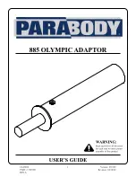 Предварительный просмотр 1 страницы ParaBody 885 User Manual