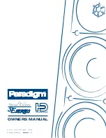 Preview for 1 page of Paradigm SE series Owner'S Manual