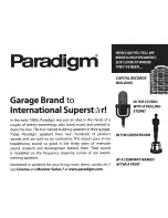 Предварительный просмотр 22 страницы Paradigm SOUNDTRACK 2 SYSTEM Setup Manual