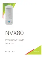 Preview for 1 page of Paradox ENVY NVX80 Installation Manual