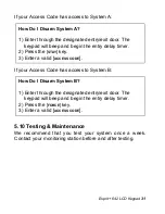 Preview for 33 page of Paradox Esprit+ 642 User Manual