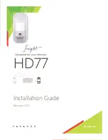 Paradox Insight HD77 Installation Manual preview