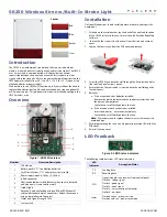 Предварительный просмотр 1 страницы Paradox SR250 Quick Start Manual