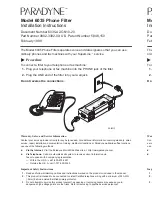 Paradyne 6035 Installation Instructions preview