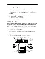 Предварительный просмотр 4 страницы Paradyne COMSPHERE 3825Plus Quick Reference Manual