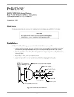 Preview for 1 page of Paradyne COMSPHERE 3910 Module Manual