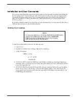 Preview for 4 page of Paradyne COMSPHERE 6800 Series Installation And Enabling/Disabling Instructions