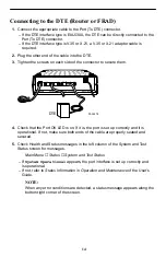 Предварительный просмотр 14 страницы Paradyne FrameSaver SLV 9664 Installation Instructions Manual