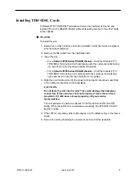 Preview for 3 page of Paradyne Hotwire 8776 Installation Instructions Manual