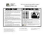 Preview for 6 page of Parallax Power Supply 7300 Series Installation Manuallines