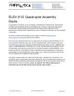 Preview for 1 page of Parallax ELEV-8 V2 Assembly Manual