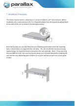 Предварительный просмотр 10 страницы Parallax PDT-NSU-7216-PA-SF-R Operation Manual