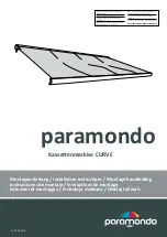 Preview for 1 page of paramondo CURVE Installation Instructions Manual