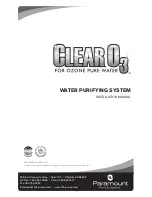 Paramount Fitness clear o3 Installation Manual preview