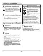 Preview for 10 page of Paramount Fitness EF-WM410 6A Use And Care Manual