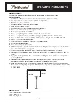 Preview for 12 page of Paramount Fitness KLD7002S Instruction Manual