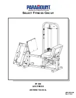 Paramount Fitness SF-300 Assembly Manual preview