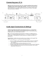 Предварительный просмотр 7 страницы Parasound Halo JC 3+ Owner'S Manual