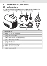 Предварительный просмотр 62 страницы Pari COMPACT2 Instructions For Use Manual