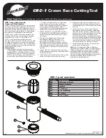 Предварительный просмотр 2 страницы Park Tool CRC-1 Manual