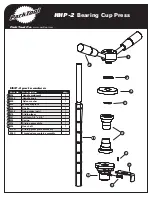 Предварительный просмотр 3 страницы Park Tool HHP-2 Instructions And Parts Diagram