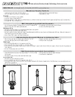 Предварительный просмотр 1 страницы Park Tool TNS-4 Instructions