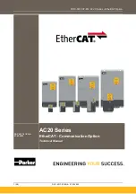 Parker AC20 Series Technical Manual preview