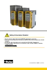 Parker AC30 series Safety & Quickstart Booklet preview